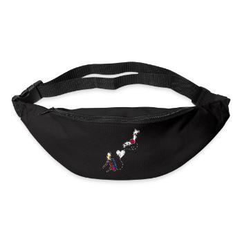 Philippinen Filipino Japan Flagge I Geschenk - Gürteltasche - Schwarz - Vorne