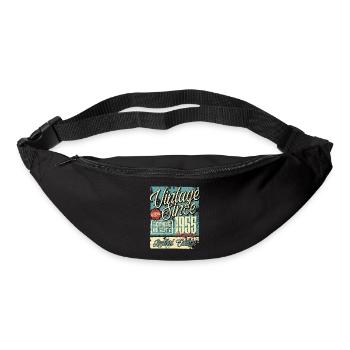 1955 Anniversaire vintage rétro légende - Sac banane - noir - Devant