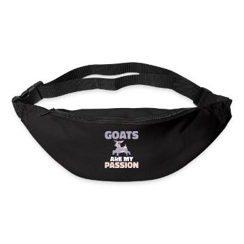 Goat Gift Goat Lover Gift - Bum bag - black - Front