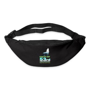 Soutenez la durabilité à l’occasion du Jour de la Terre 2023 - Sac banane - noir - Devant