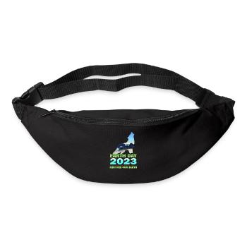 Earth Day 2023 Restore Our Earth - Bum bag - black - Front