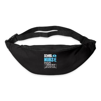 School Nurse Nursing Clinic Medical Stuff - Bum bag - black - Front