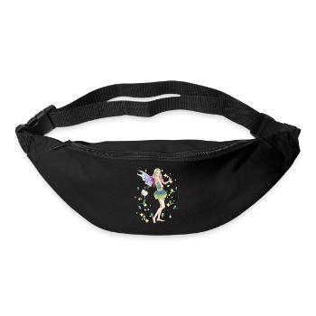 Nature Fantasy Fairy Fairy Fable Fairy Tale Figure Stars - Bum bag - black - Front