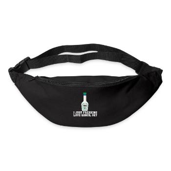Ranch -Dressing -Ranch -Salatdressing - Gürteltasche - Schwarz - Vorne