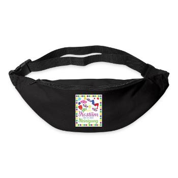mein kostüm ist in der reinigung - Gürteltasche - Schwarz - Vorne