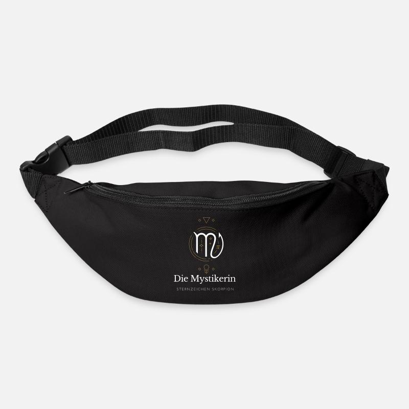 Die Mystikerin Virgo Logo - Gürteltasche - Schwarz
