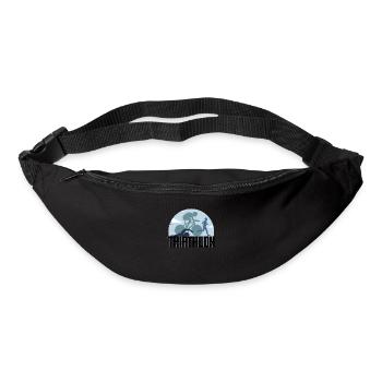 Course de triathlon - Sac banane - noir - Devant