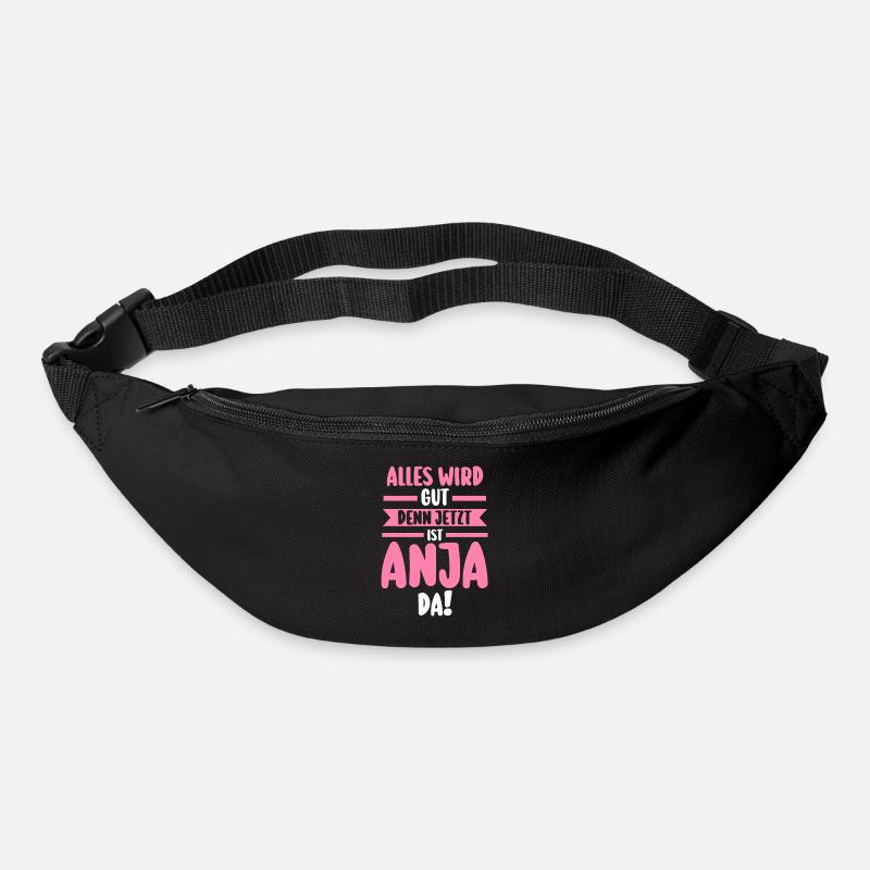 Anja - Gürteltasche - Schwarz