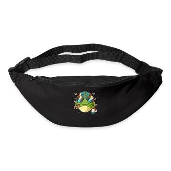 60s 70s Costume Groovy Hippie - Bum bag - black - Front