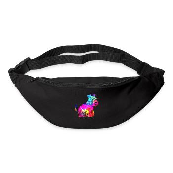 Zwergschnauzer - Gürteltasche - Schwarz - Vorne