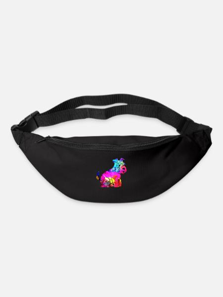 Zwergschnauzer - Gürteltasche - Schwarz