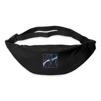 Cyber Esthétique Cyborg Création D’Adam - Sac banane - noir - Devant