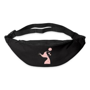 Unwirkliche Kreatur - Gürteltasche - Schwarz - Vorne