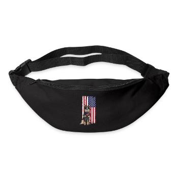 Australian Cattle Dog - Bum bag - black - Front