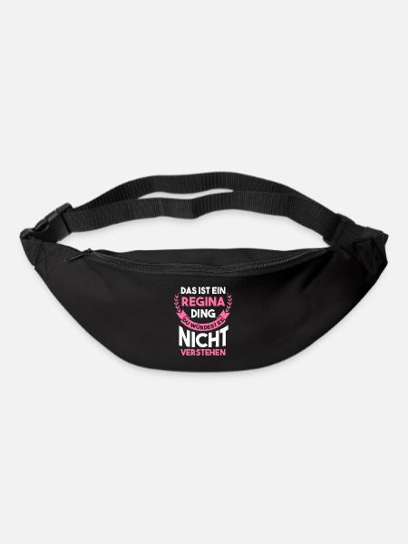 Vorname Regina - Gürteltasche - Schwarz