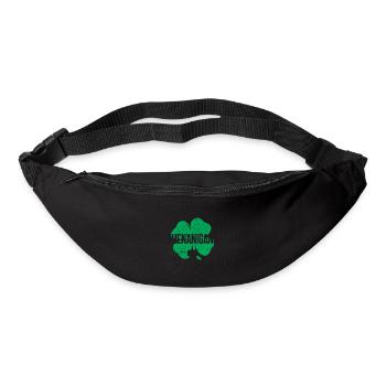 Prone To Shenanigans and Malarkey St Patricks Day - Bum bag - black - Front