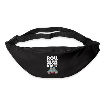 Inline Skater - Gürteltasche - Schwarz - Vorne