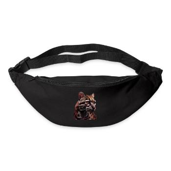 juste un garçon qui aime Ocelots Ocelot ocelot ocelot - Sac banane - noir - Devant