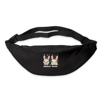 Osterhase Ostern Schönheitschirurg Botox - Gürteltasche - Schwarz - Vorne