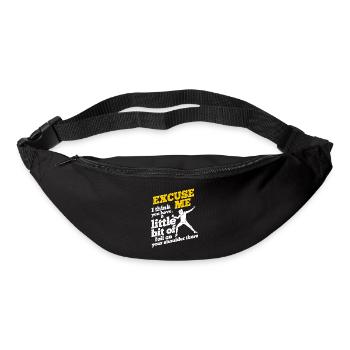 Fechten - Gürteltasche - Schwarz - Vorne