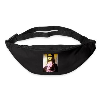 la joconde - Sac banane - noir - Devant