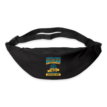 CONTRA DANCE AMUSEMENT PARK RIDE OURSELVES - Bum bag - black - Front