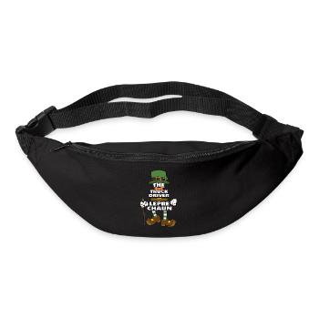 Le chauffeur de camion Leprechaun St Patrick’s Day - Sac banane - noir - Devant