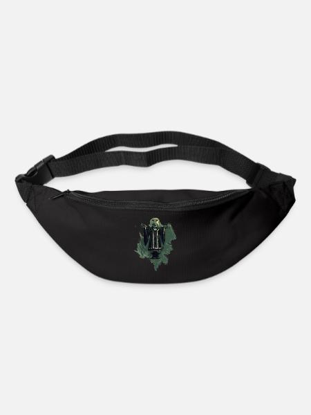 München retro look stylish - Gürteltasche - Schwarz