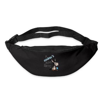 I couldnt care less. grimmiges lustiges Esel - Gürteltasche - Schwarz - Vorne