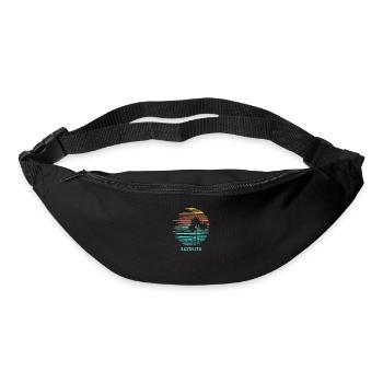 Sayulita Mexiko Cool Souvenir Urlaub Künstlerisch - Gürteltasche - Schwarz - Vorne
