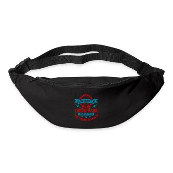 LIFE IS NOT A THEME PARK AND IF IT IS THE THEME IS - Bum bag - black - Front
