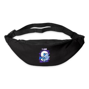 Ich Bin 9 Robbe - Gürteltasche - Schwarz - Vorne