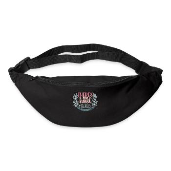 Sweet Mothers Day - Theres no Hood like Motherhood - Sac banane - noir - Devant