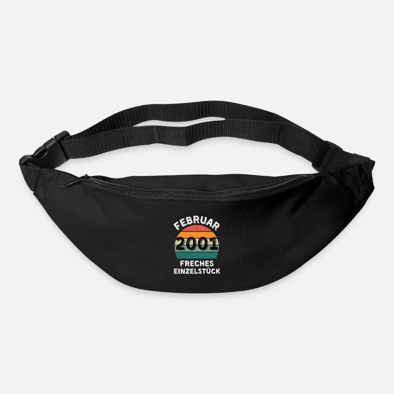 Février 2001 Pièce unique effrontée - Sac banane - noir