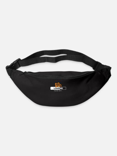 60th Birthday Sixty Years 60s Loading Bar Gaming - Bum bag - black