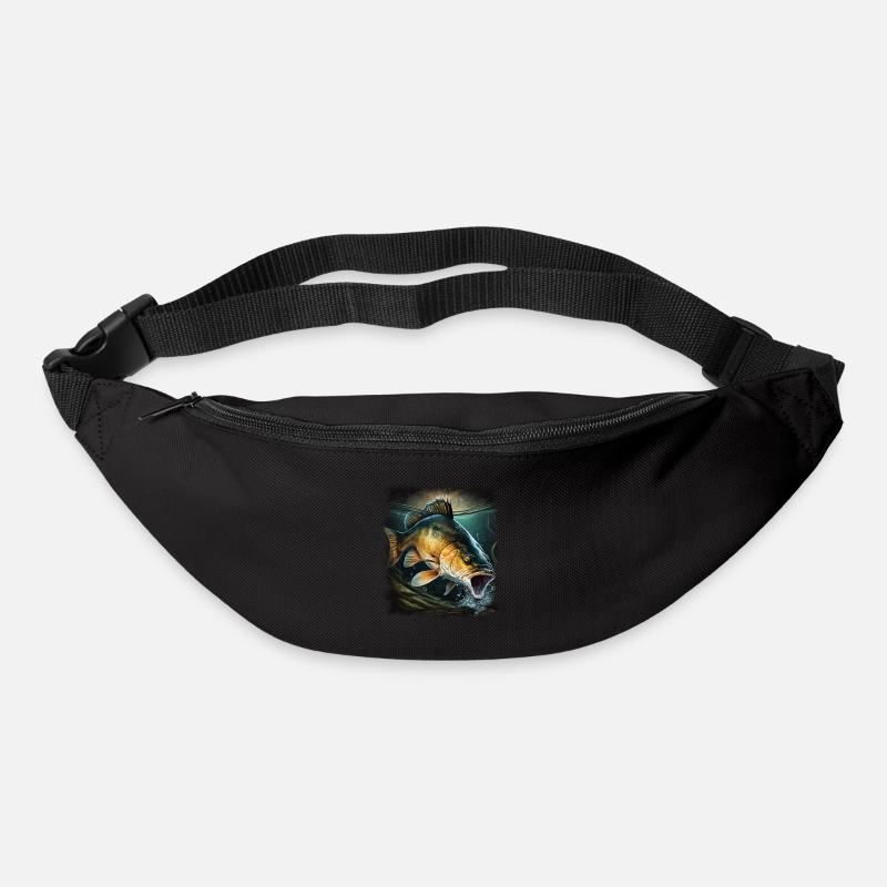 Karpfen - Gürteltasche - Schwarz