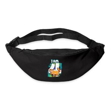I am 4 cat - Bum bag - black - Front