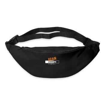 Brain Loading Ladebalken Gaming Zocker - Gürteltasche - Schwarz - Vorne