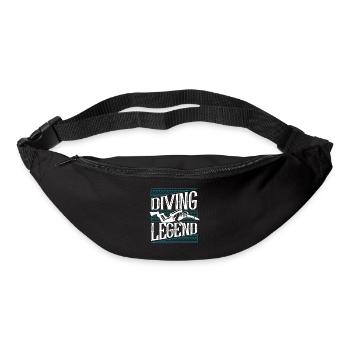 Diving Legend Diving Fins Goggles Diver - Bum bag - black - Front