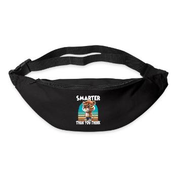 Smarter Than You Think für Erwachsene und Kinder - Gürteltasche - Schwarz - Vorne