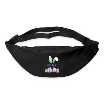 Easter Bunny, rabbit, cute - Elijah - Bum bag - black - Front
