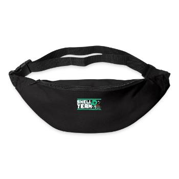Shell yes giant tortoise tortoise - Bum bag - black - Front