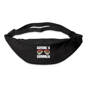 Schools Out For Summer Retro Vintage Style Summer - Gürteltasche - Schwarz - Vorne