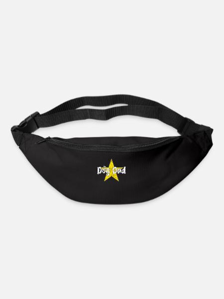 Hunde Papa - Gürteltasche - Schwarz