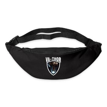 Papa Vathor Va Thor Vatertag Vatertagsgeschenk - Gürteltasche - Schwarz - Vorne