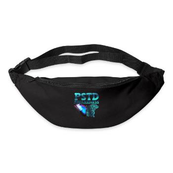 Pstd awareness Post-traumatic - Bum bag - black - Front