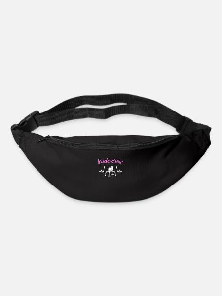 Team Braut bride crew - Gürteltasche - Schwarz