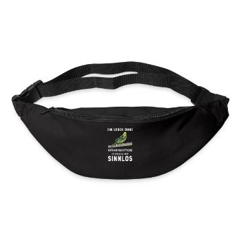 Katharinasittich I Sittich ZiervogelMotiv für - Gürteltasche - Schwarz - Vorne