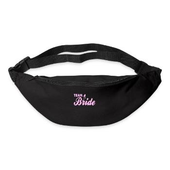 team bride Team Braut - Gürteltasche - Schwarz - Vorne