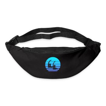 Synchronized swimming design for synchronized swimmer - Bum bag - black - Front